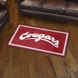 Washington State Cougars Plush Area Rug, AGS-36732 Washington State Cougars Plush Area Rug, AGS-36732