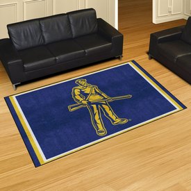 West Virginia Mountaineers Plush Area Rug, AGS-36744 West Virginia Mountaineers Plush Area Rug, AGS-36744