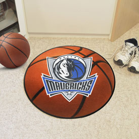 Dallas Mavericks Basketball Rug - 27in. Diameter, 36923