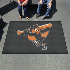 Baltimore Orioles Ulti-Mat Rug - 5ft. x 8ft. - Retro Collection, AGS-37157 Baltimore Orioles Ulti-Mat Rug - 5ft. x 8ft. - Retro Collection, AGS-37157