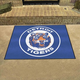 Detroit Tigers All-Star Rug - 34 in. x 42.5 in. - Retro Collection, 37209