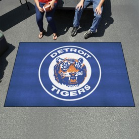 Detroit Tigers Ulti-Mat Rug - 5ft. x 8ft. - Retro Collection, 37211