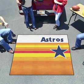 Houston Astros Tailgater Rug - 5ft. x 6ft. - Retro Collection, AGS-37216 Houston Astros Tailgater Rug - 5ft. x 6ft. - Retro Collection, AGS-37216