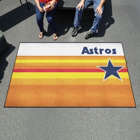 Houston Astros Ulti-Mat Rug - 5ft. x 8ft. - Retro Collection, AGS-37217 Houston Astros Ulti-Mat Rug - 5ft. x 8ft. - Retro Collection, AGS-37217