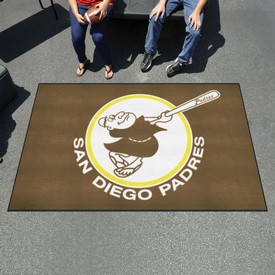 San Diego Padres Ulti-Mat Rug - 5ft. x 8ft. - Retro Collection, 37319
