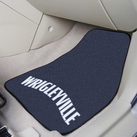 Chicago Cubs Front Carpet Car Mat Set - 2 Pieces, 37501