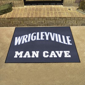 Chicago Cubs Man Cave All-Star Rug - 34 in. x 42.5 in., 37504