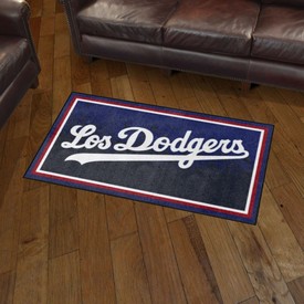 Los Angeles Dodgers Plush Area Rug, AGS-37517 Los Angeles Dodgers Plush Area Rug, AGS-37517