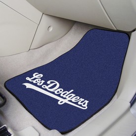 Los Angeles Dodgers Front Carpet Car Mat Set - 2 Pieces, 37524