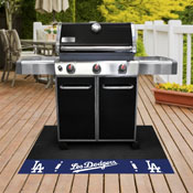 Los Angeles Dodgers Vinyl Grill Mat - 26in. x 42in., 37525