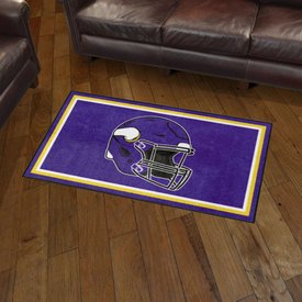 Minnesota Vikings Plush Area Rug, AGS-38302 Minnesota Vikings Plush Area Rug, AGS-38302