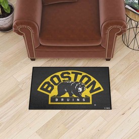 Boston Bruins Starter Mat Accent Rug - 19in. x 30in., 38509