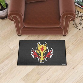 Calgary Flames Starter Mat Accent Rug - 19in. x 30in., 38525
