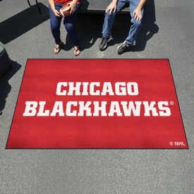 Chicago Blackhawks Ulti-Mat Rug - 5ft. x 8ft., 38544