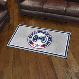 Columbus Blue Jackets Plush Area Rug, AGS-38553 Columbus Blue Jackets Plush Area Rug, AGS-38553
