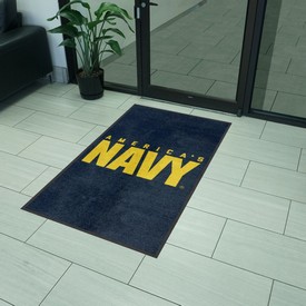U.S. Navy High-Traffic Mat with Durable Rubber Backing, AGS-38790 U.S. Navy High-Traffic Mat with Durable Rubber Backing, AGS-38790