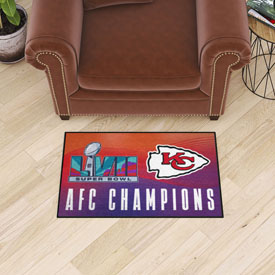 Kansas City Chiefs Super Bowl LVII AFC Championship Starter Mat, 38873