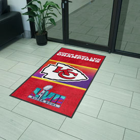 Kansas City Chiefs Super Bowl LVII Logo Mat, AGS-38875 Kansas City Chiefs Super Bowl LVII Logo Mat, AGS-38875