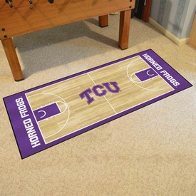 TCU Horned Frogs Court Runner Rug - 30in. x 72in., 39082
