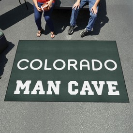 Colorado Rockies Man Cave Ulti-Mat Rug - 5ft. x 8ft., 40557