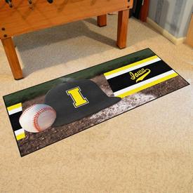 Iowa Hawkeyes Baseball Runner Rug - 30in. x 72in., 40902