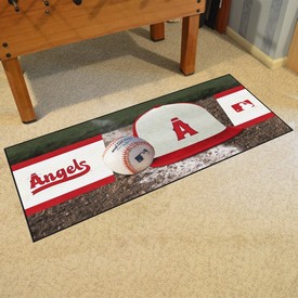 Los Angeles Angels Baseball Runner Rug - 30in. x 72in., 40978