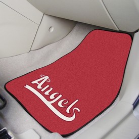 Los Angeles Angels Front Carpet Car Mat Set - 2 Pieces, 40979