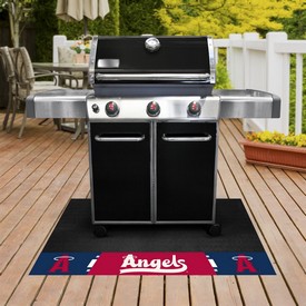 Los Angeles Angels Vinyl Grill Mat - 26in. x 42in., 40980