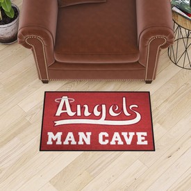 Los Angeles Angels Man Cave Starter Mat Accent Rug - 19in. x 30in., 40983