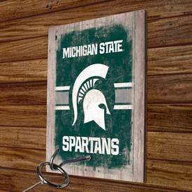 Michigan State  Hook and Ring Toss Game - 11in x 8in x .25 in, 43978