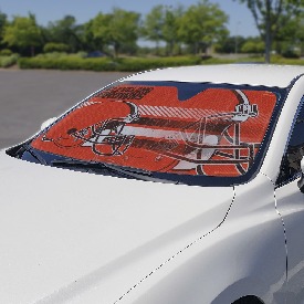 NFL - Cleveland Browns Auto Shade 59" x 29.5" - Primary Logo, Alternate Logo and Wordmark, 60049 NFL - Cleveland Browns Auto Shade 59" x 29.5" - Primary Logo, Alternate Logo and Wordmark, 60049