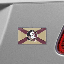 Florida State Seminoles State Flag Aluminum Embossed Emblem, 60926