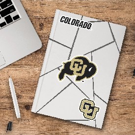 University of Colorado Decal 3-pk 5 x 6.25 - 3 Various Logos / Wordmark, 61019