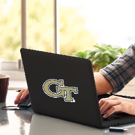 Georgia Tech Yellow Jackets Matte Decal Sticker, 61258