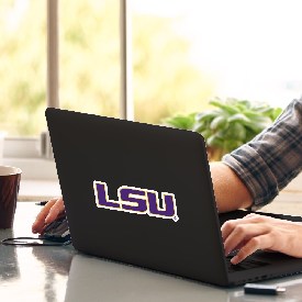 LSU Tigers Matte Decal Sticker, 61267