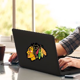 Chicago Blackhawks Matte Decal Sticker, 61304