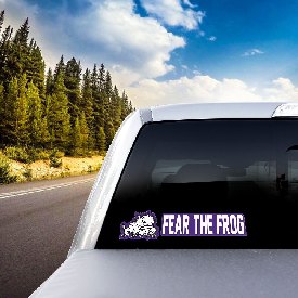 TCU Horned Frogs 2 Piece Team Slogan Decal Sticker Set, 61433