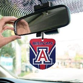 University of Arizona Air Freshener 2-pk 2.75 x 3.5 - "A" Primary Logo & Wordmark, 61603