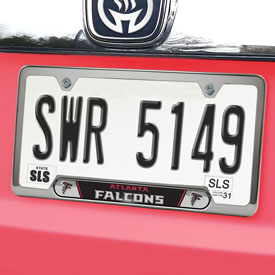 Atlanta Falcons Embossed License Plate Frame, 6.25in x 12.25in, 61943