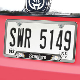 NFL - Pittsburgh Steelers Embossed License Plate Frame 12.25 x 6.25 - Primary Logo and Wordmark, 61964