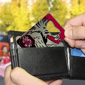 South Carolina Gamecocks Credit Card Style Bottle Opener - 2 x 3.25, 62586