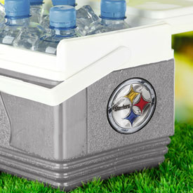 NFL - Pittsburgh Steelers 3D Decal 5 x 6.25 - "Steelers" Logo, 62787