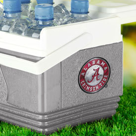 University of Alabama 3D Decal 5 x 6.25 - "Round A 'CRIMSON TIDE'" Alternate Logo, 62798