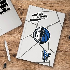 Dallas Mavericks 3 Piece Decal Sticker Set, 63206
