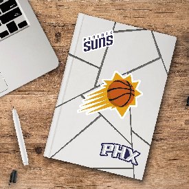 Phoenix Suns 3 Piece Decal Sticker Set, 63265