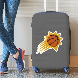 Phoenix Suns Large Decal Sticker, 63267