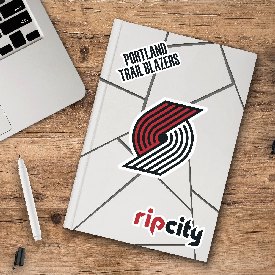 Portland Trail Blazers 3 Piece Decal Sticker Set, 63269