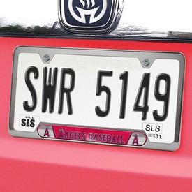 Los Angeles Angels Embossed License Plate Frame, 6.25in x 12.25in, 63372 Los Angeles Angels Embossed License Plate Frame, 6.25in x 12.25in, 63372