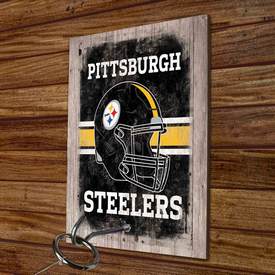 Pittsburgh Steelers Hook and Ring Toss Game - 11in x 8in x .25 in, 63449