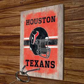 Houston Texans Hook and Ring Toss Game - 11in x 8in x .25 in, 63596